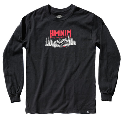 OUTDOORS Long Sleeve Tee Black