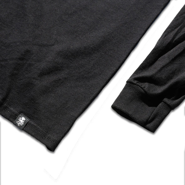 OUTDOORS Long Sleeve Tee Black