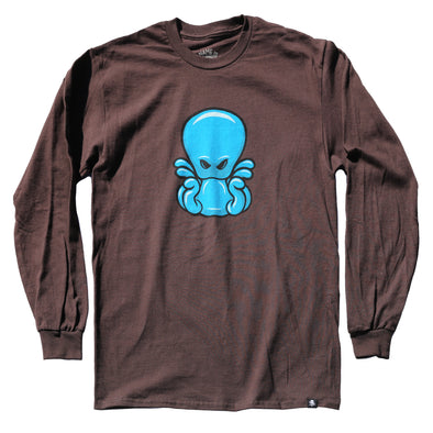 SKY TOY Long Sleeve Tee Brown