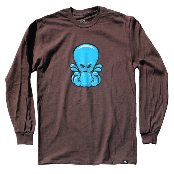 SKY TOY Long Sleeve Tee Brown