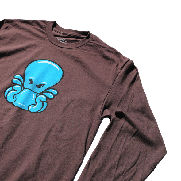 SKY TOY Long Sleeve Tee Brown