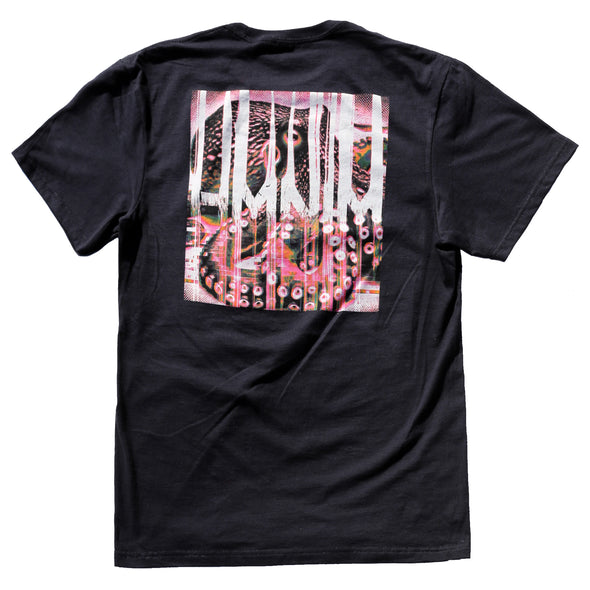 GLITCHY Tee Black