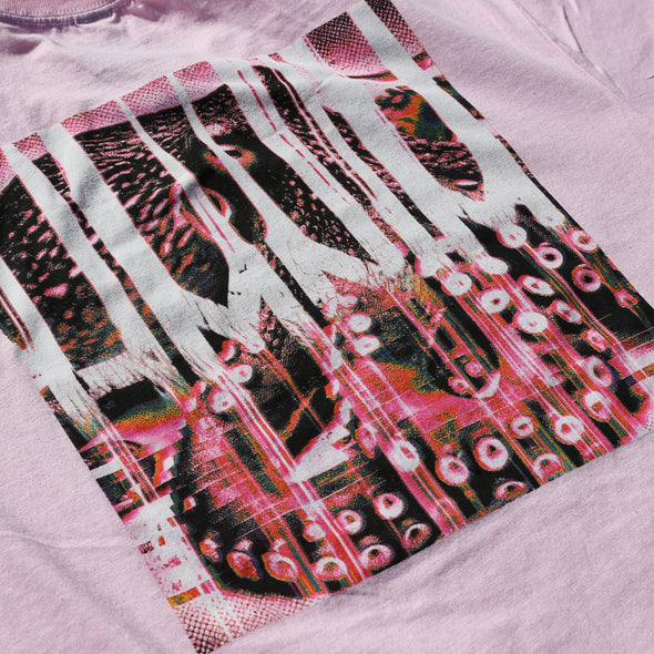 GLITCHY Tee Lt.Pink