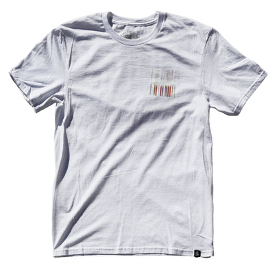 GLITCHY Tee White