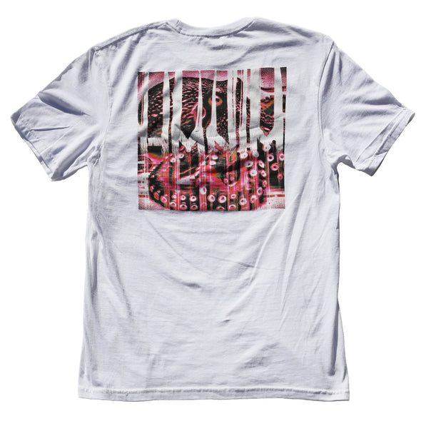 GLITCHY Tee White